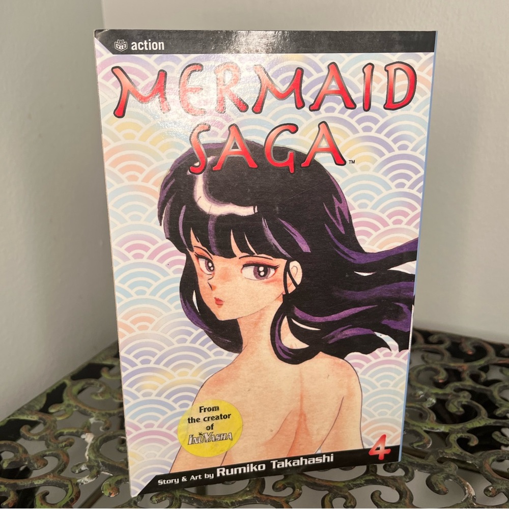 SHONEN JUMP MANGA Mermaid Saga by Rumiko Takahashi Volume 4